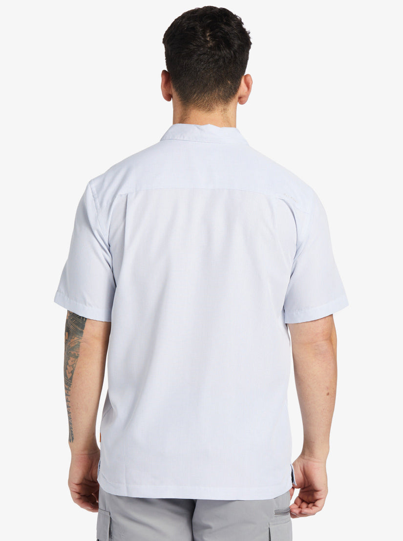 Waterman Kings Cliff Short Sleeve Shirt - White Kings Cliff