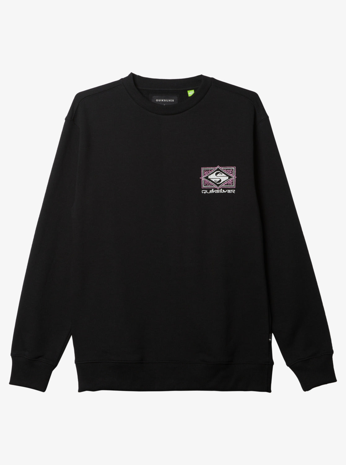 No Control Crew Fleece Crew Neck Sweatshirt - Black – Quiksilver
