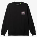 No Control Crew Fleece Crew Neck Sweatshirt - Black
