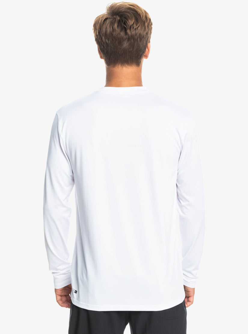 Omni Session Long Sleeve Upf 50 Surf T-Shirt - White