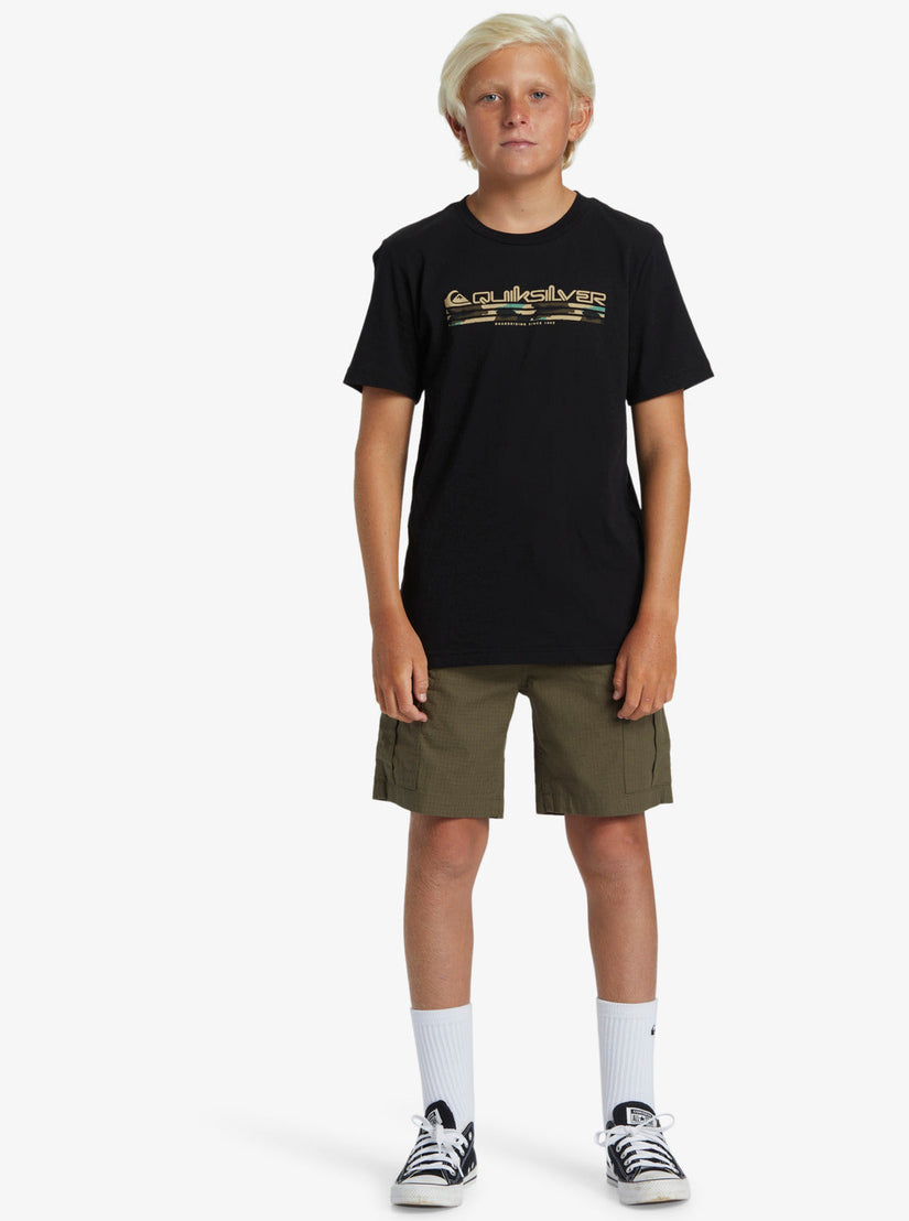 Boys 8-16 Omni Fill T-Shirt - Black