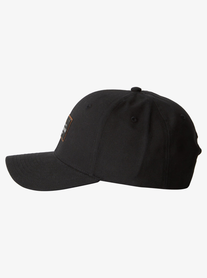 Waterman Salty Bar Snapback Hat - Black
