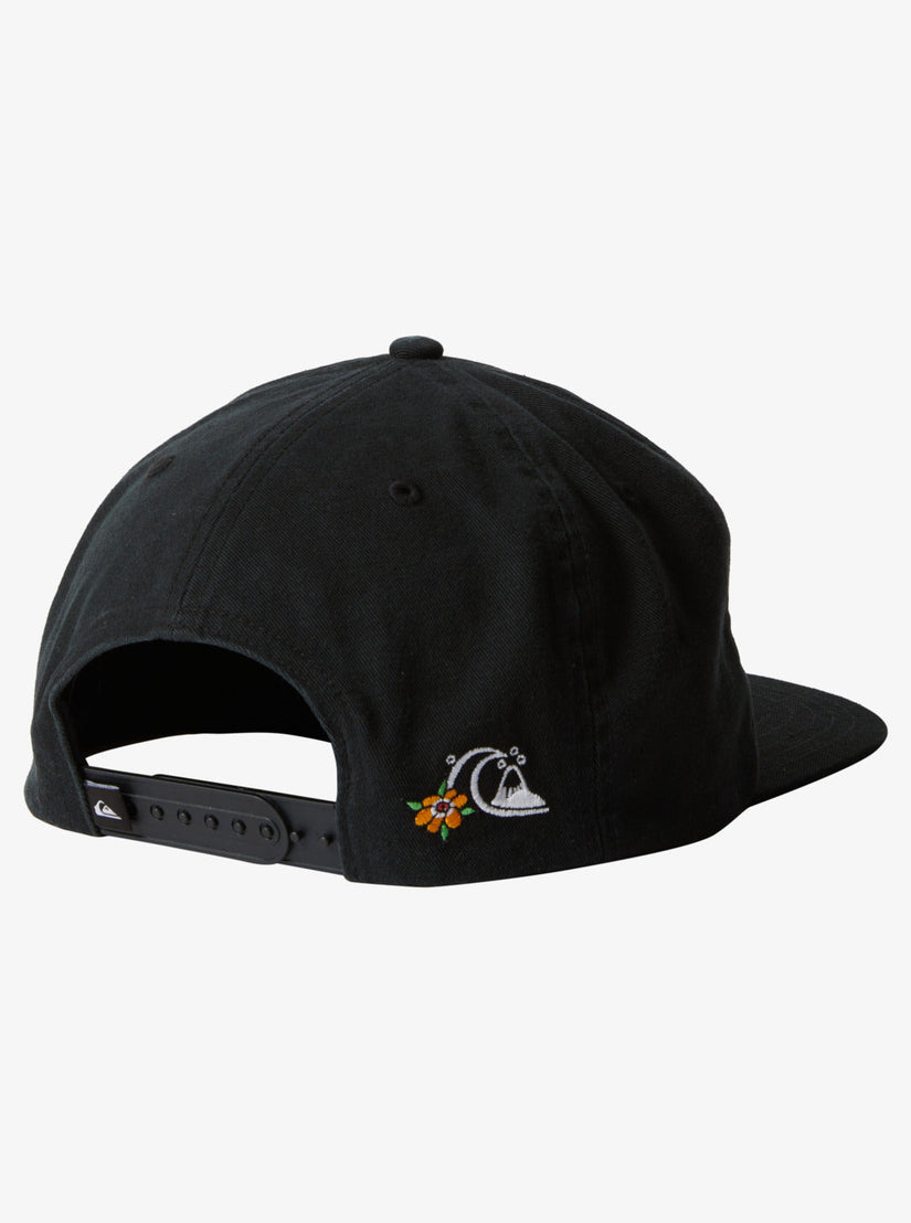 Doggin Cap Snapback Hat - Black