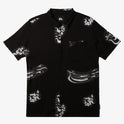 Pool Party Casual Short Sleeve Woven Shirt - Black Aop Best Mix Ss